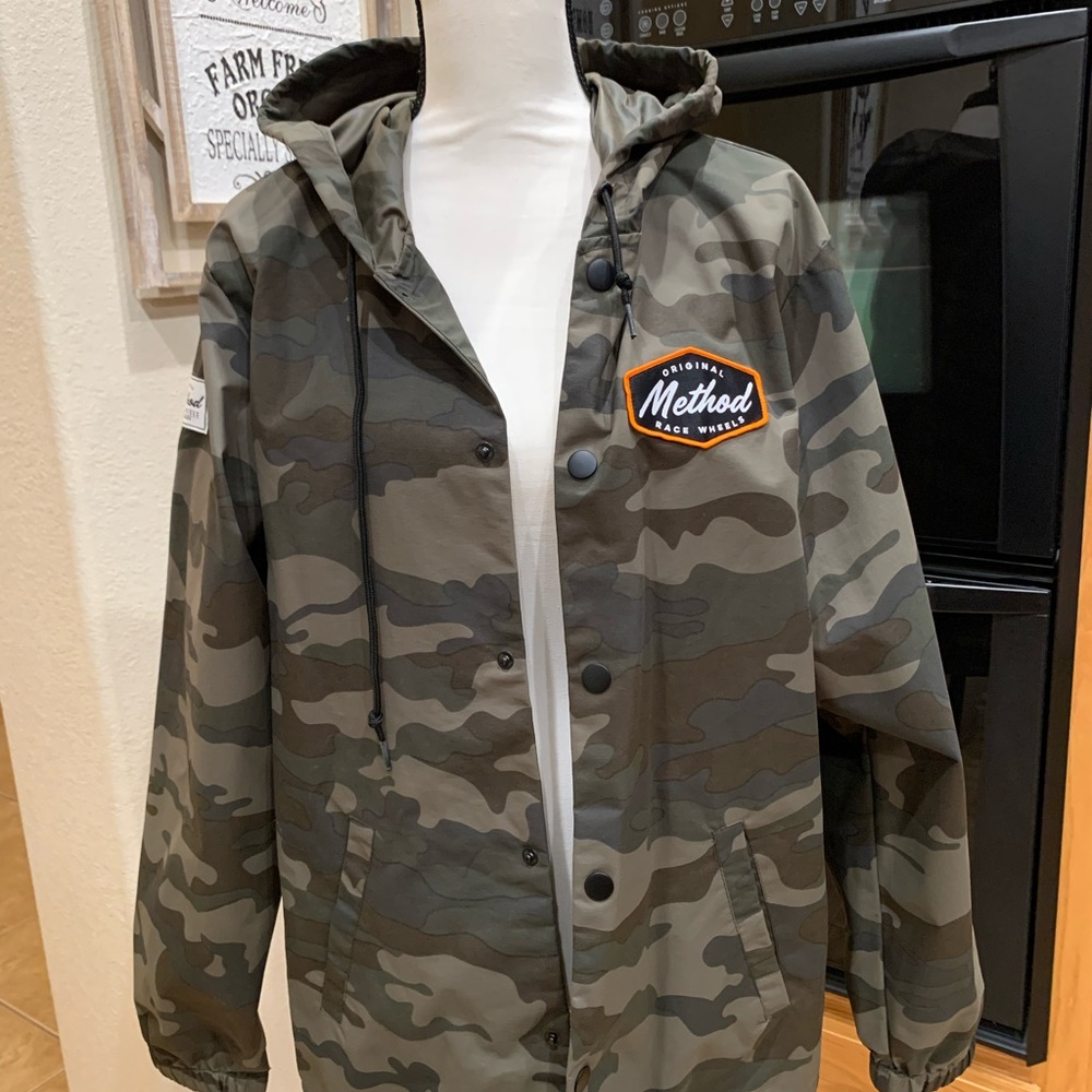 Method Racing OG Jacket Snap-Up Camo - Size Medium - Picture 6 of 8
